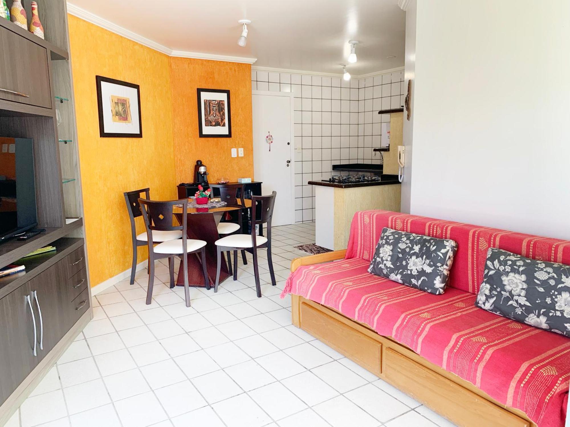 Apartment De Dois Quartos 6 Pessoas Em Canasvieiras A Uma Quadra Da Em Area Nobre *